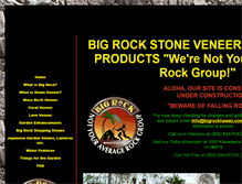 Tablet Screenshot of bigrockhawaii.com